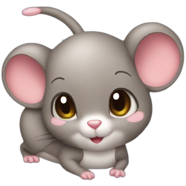 Sexy mouse emoji