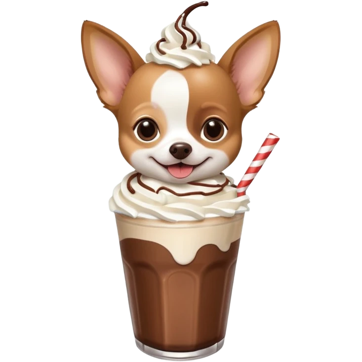 CHIGUAGUA cafe chocolate  emoji