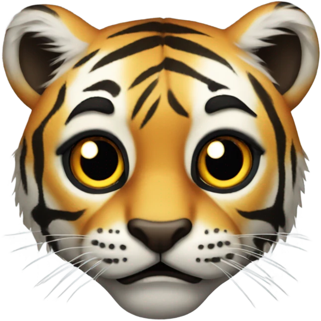 Eye of the tiger emoji