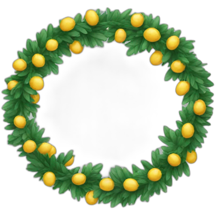 Garland emoji