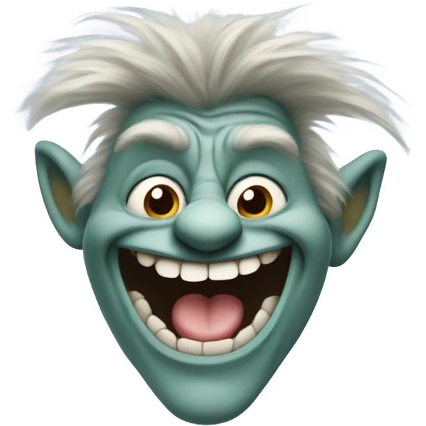 A troll face emoji