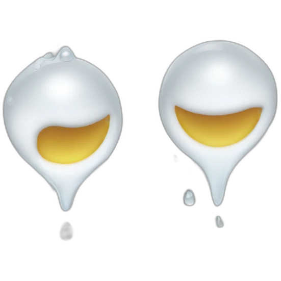 white water droplets emoji