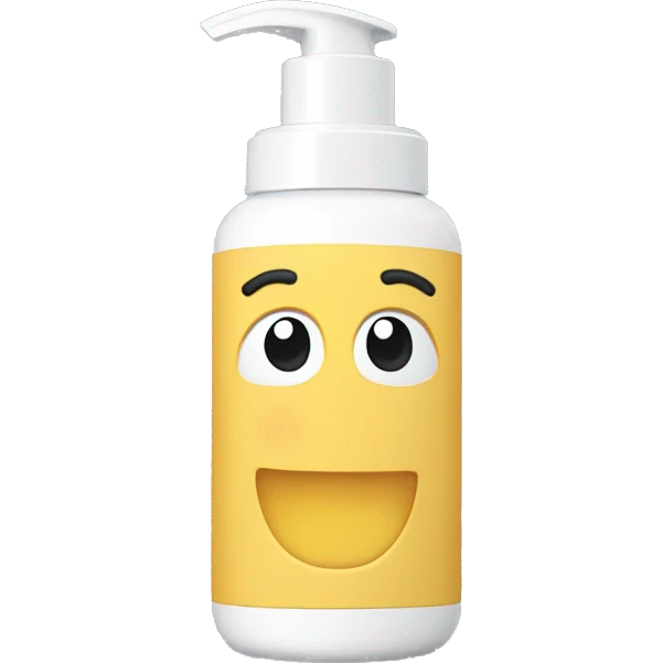 cerave washing foam bottle emoji