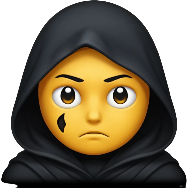 Enmity - state or feeling of being actively opposed or hostile emoji