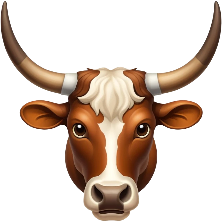 texas longhorn, really long long horns emoji