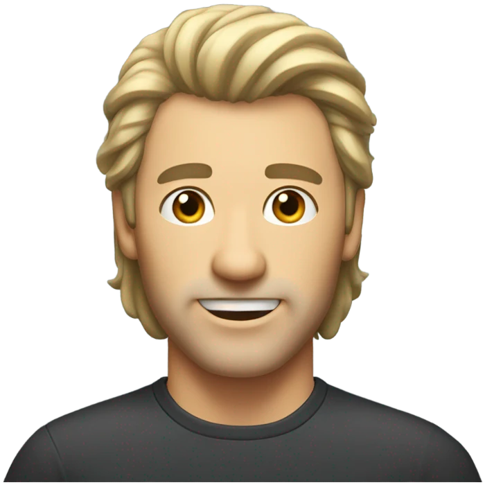 Mullet guy emoji