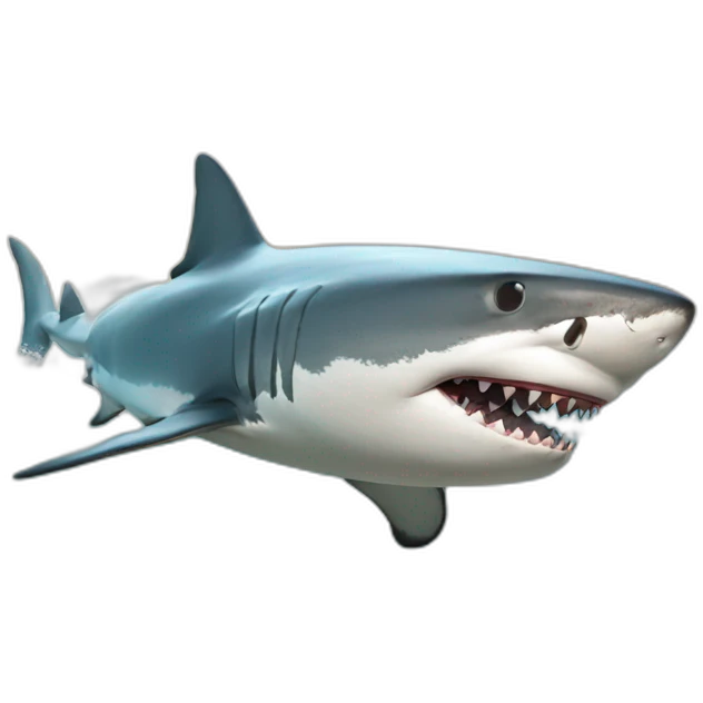 great white shark emoji