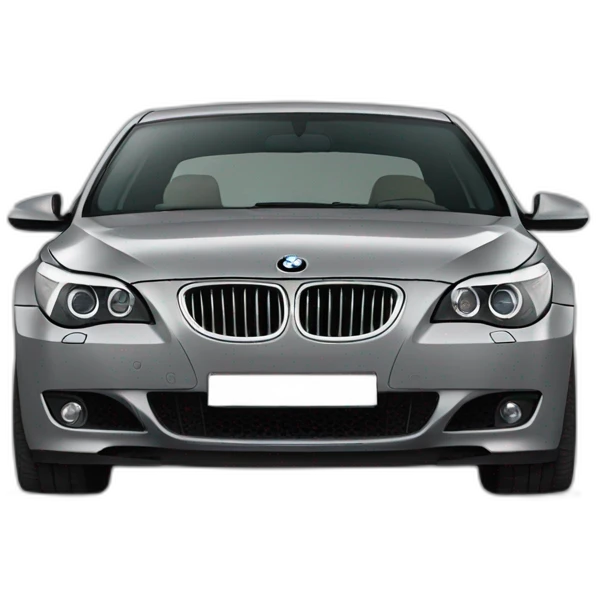 Bmw série 5 e60 gris emoji