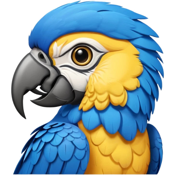 Arara azul emoji