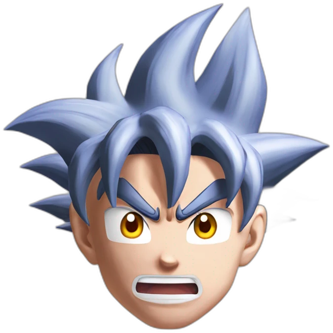 Son goku ultra instinct emoji