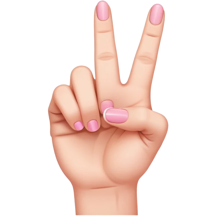 Pinky finger sticking up emoji