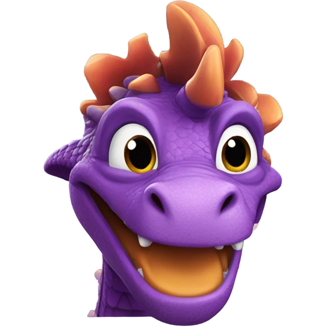 Disney figment dragon emoji