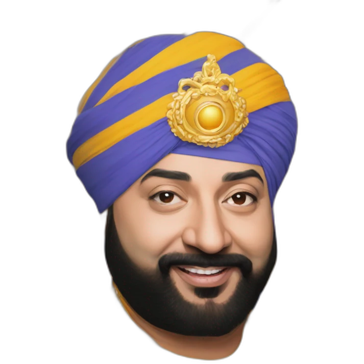 Daler mehndi prison stripes emoji