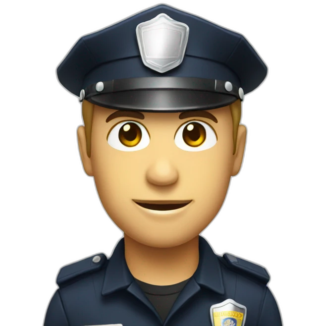 flashing Police lights emoji