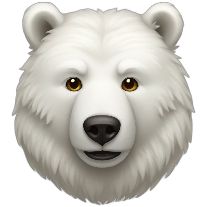 White bear emoji