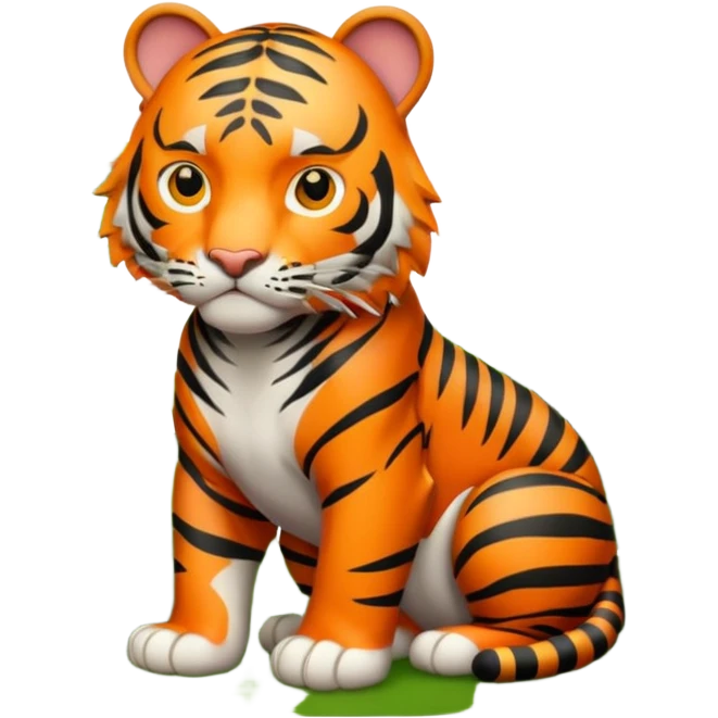 jungle wtiger emoji