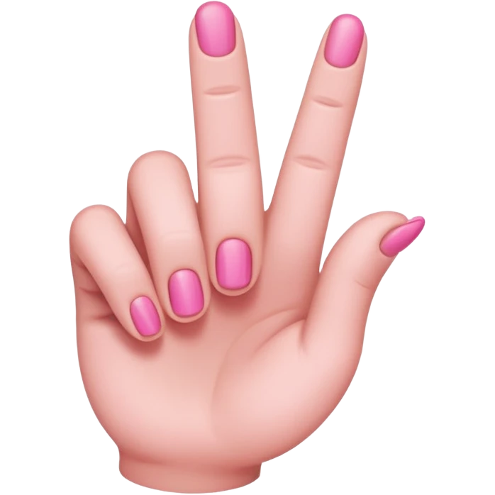 Make a emoji of a very small finger  emoji