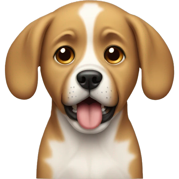 crying dog  emoji