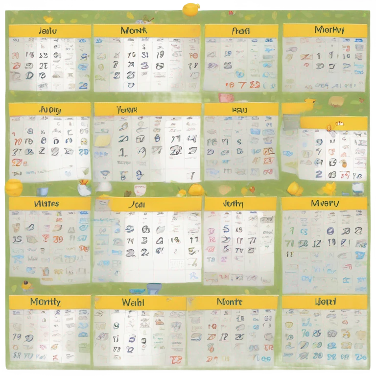 Calendar emoji