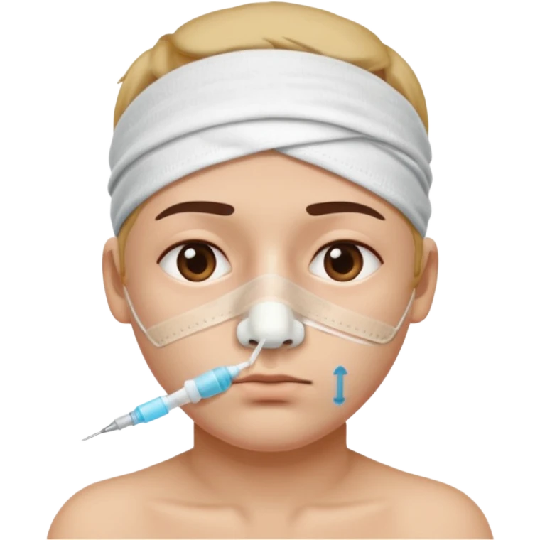 Nose injection  emoji