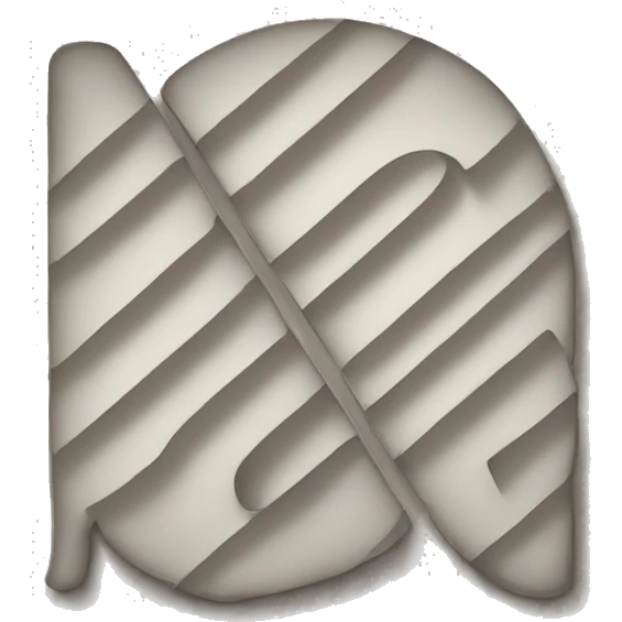 big letter "A" emoji