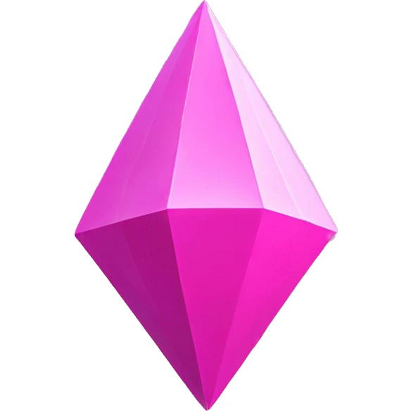 The Sims 4 plumbob pink emoji