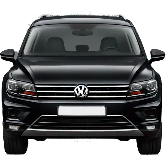 Volkswagen tiguan black frontside emoji