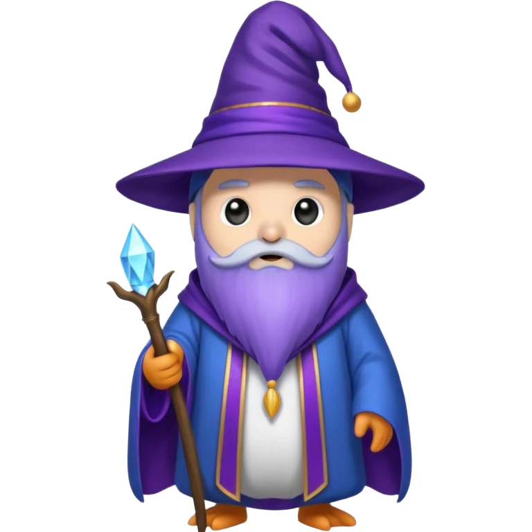 Penguin Wizard emoji