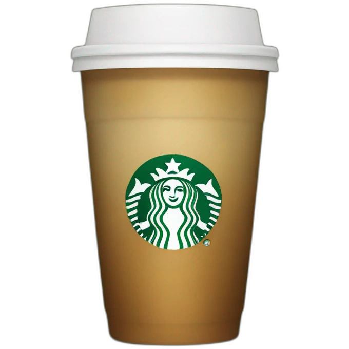 Starbucks drink emoji