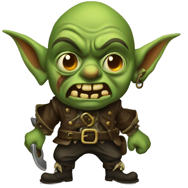 goblin cursed pirate emoji
