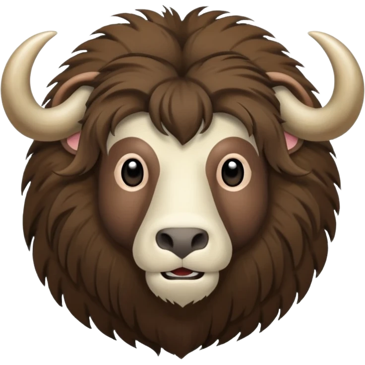 Muskox emoji