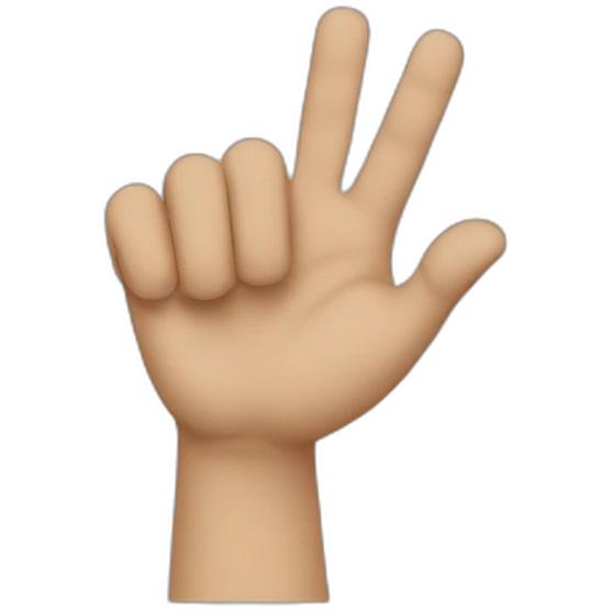 hand raise emoji