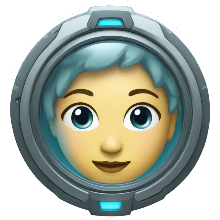 futuristic frame emoji