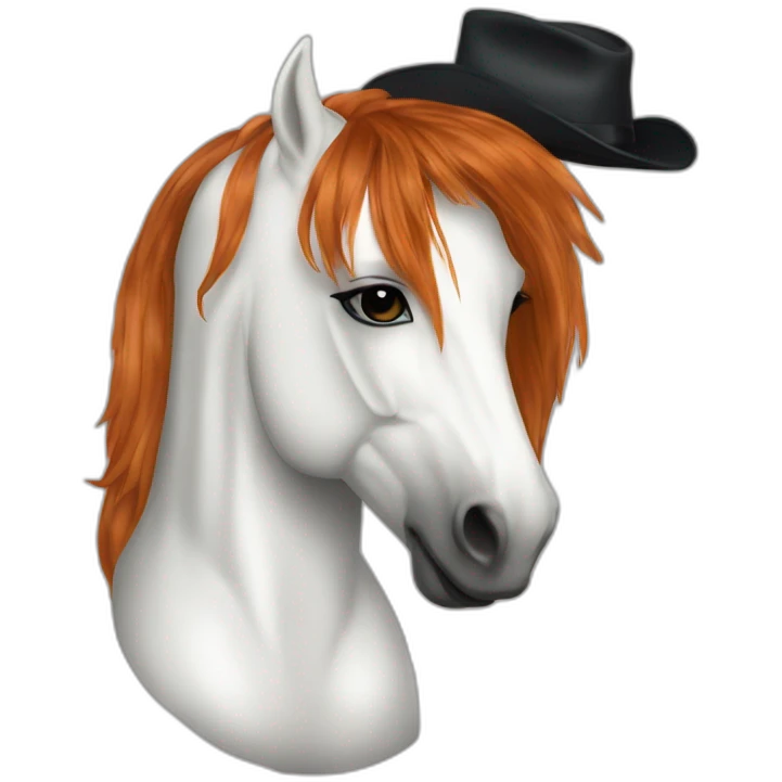 Mylène Farmer cheval emoji