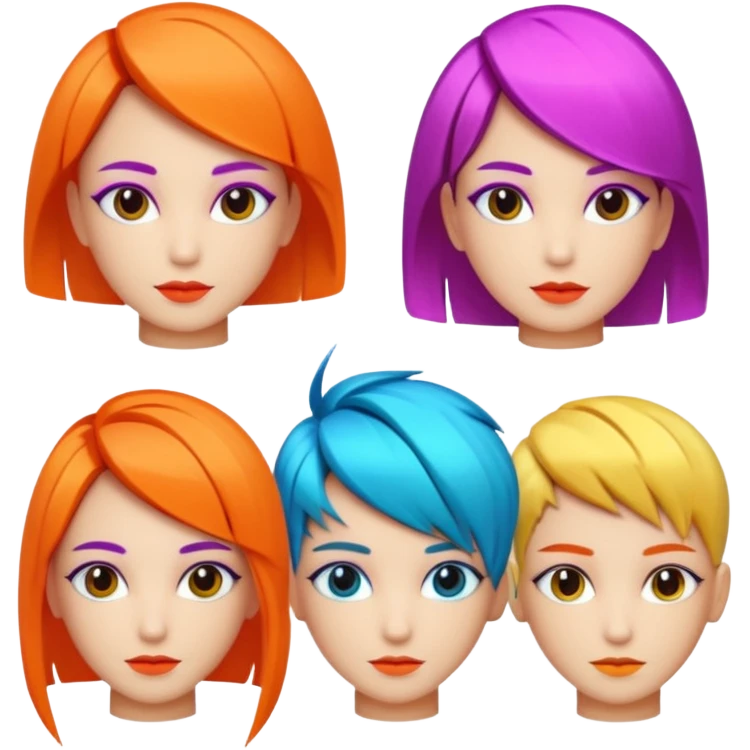AI Hairstyles emoji