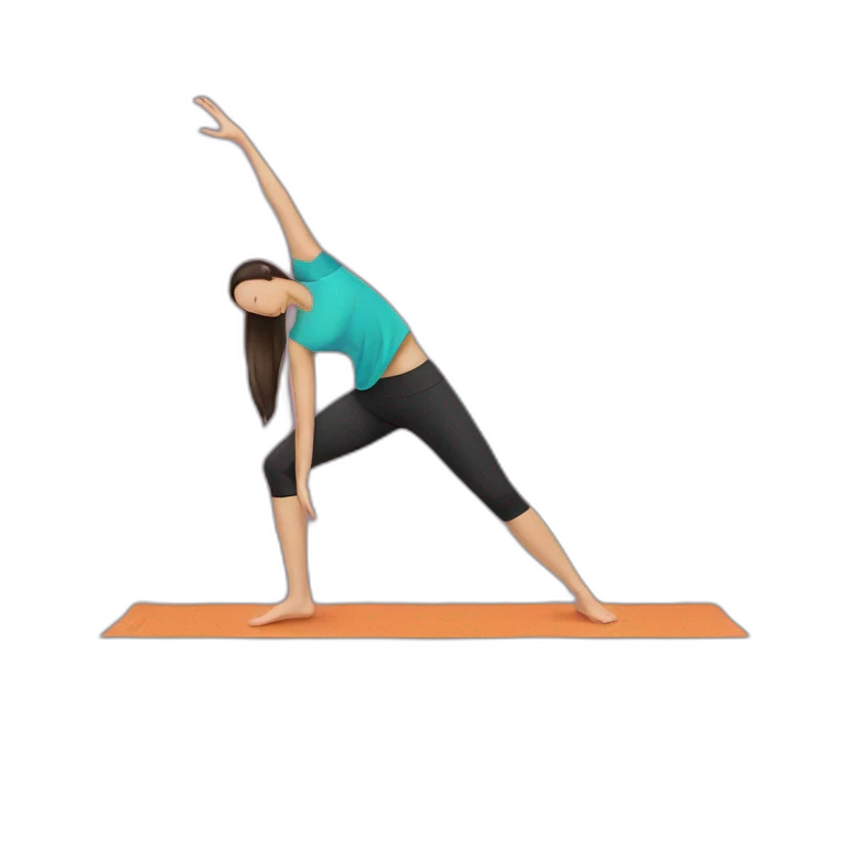 yoga mat emoji