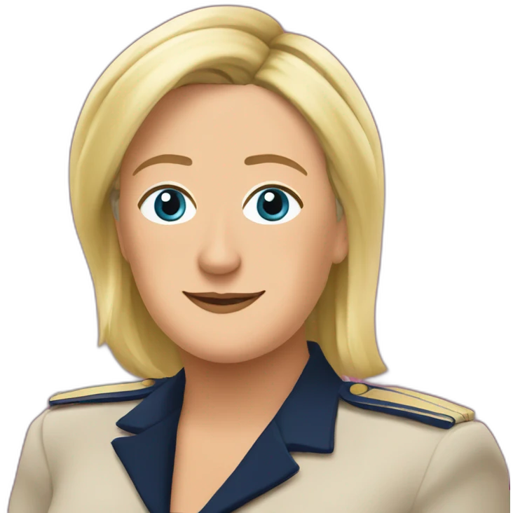 Marine le pen  emoji