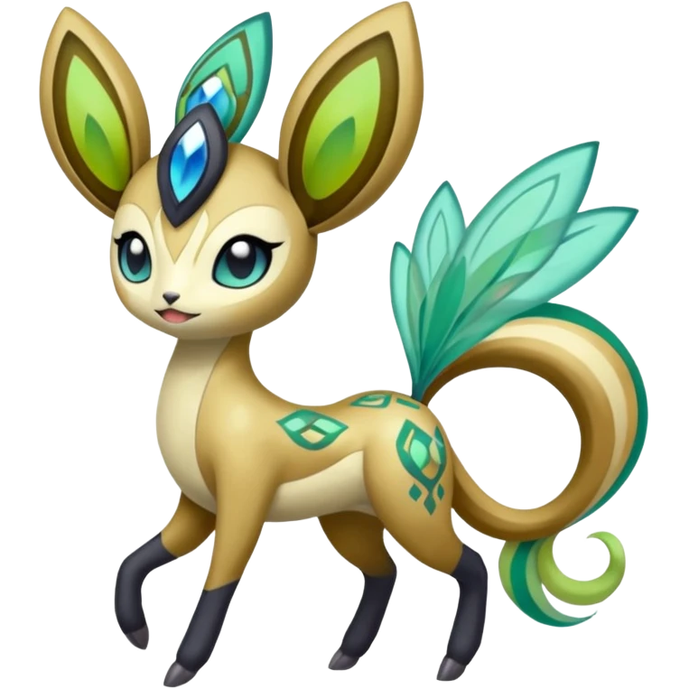 Meloetta-Amaura-Pokémon-Fakémon-fusion-hybrid-creature emoji