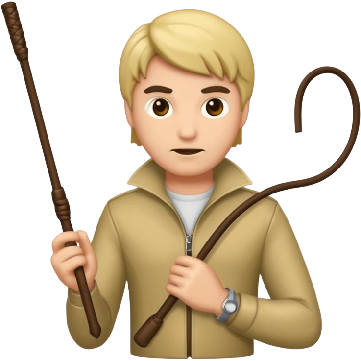 men with whips emoji