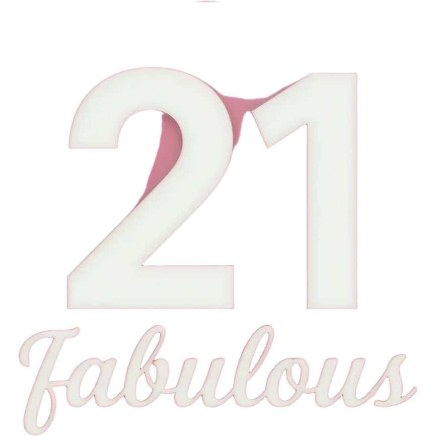 21 and fabulous banner emoji
