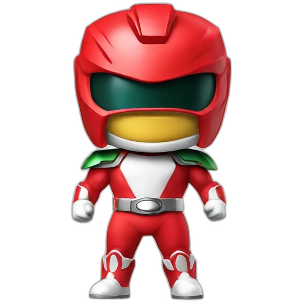 Power ranger red emoji