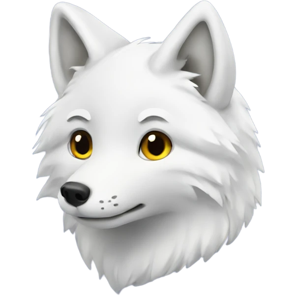 artic fox emoji