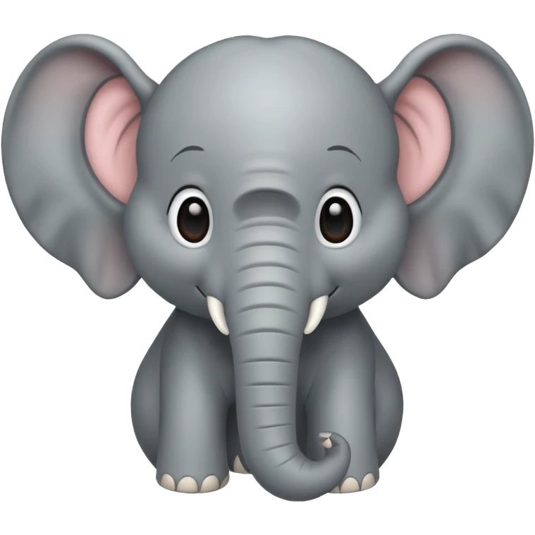 cute elephant emoji
