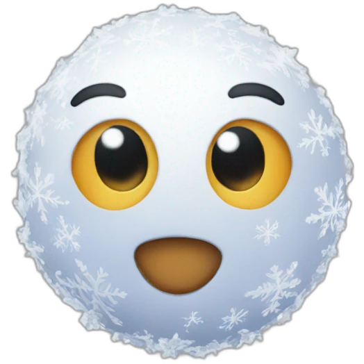  boule-neige  emoji