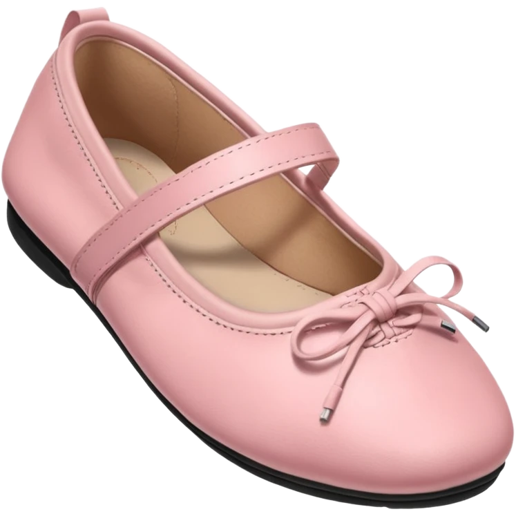 Pink Ballet sneaker flats  emoji