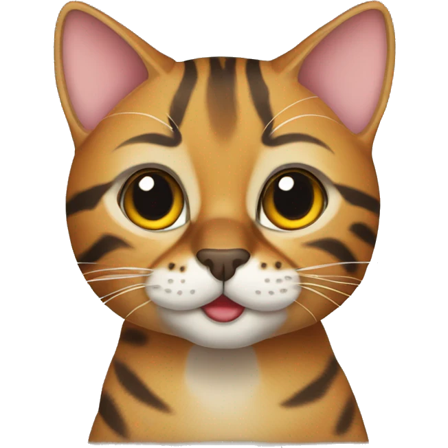 bengal cat emoji