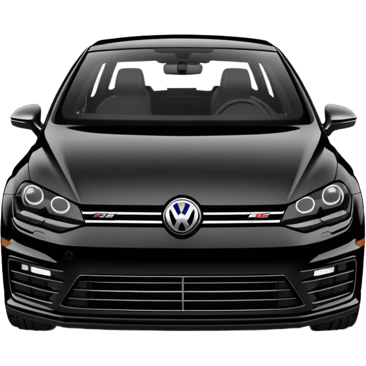 Black Edition Golf R MK7  with no red headlights or grill emoji