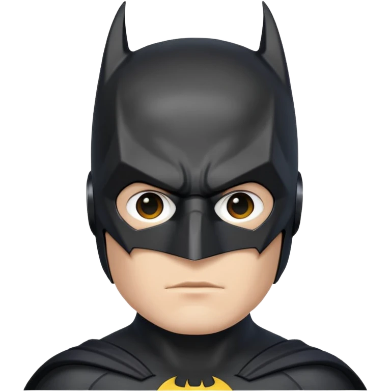 BATMAN LOGO, WHITE PERSON  emoji