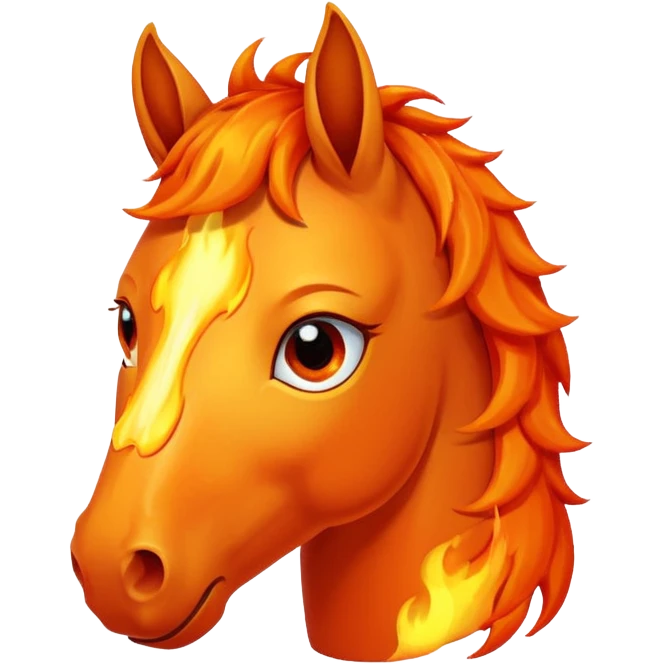Happy fire horse emoji sad fire horse emoji worried fire horse emoji emoji