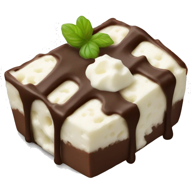 Cottage cheese chocolate stick emoji